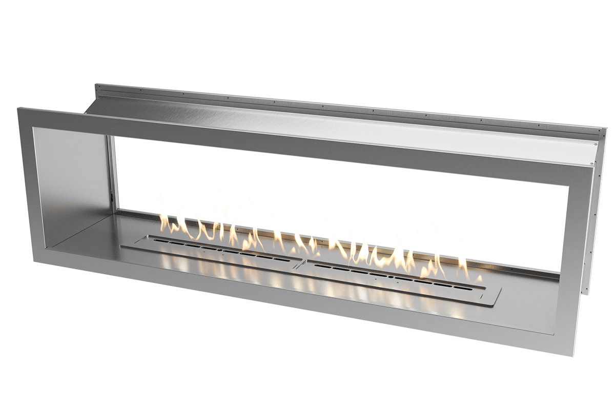 Icon Fires Double Sided Slimline Firebox 2000 – 1400 Brander