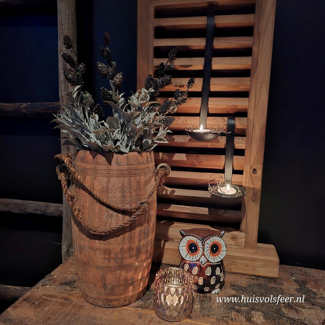 Uil- Hout. - Afbeelding 4