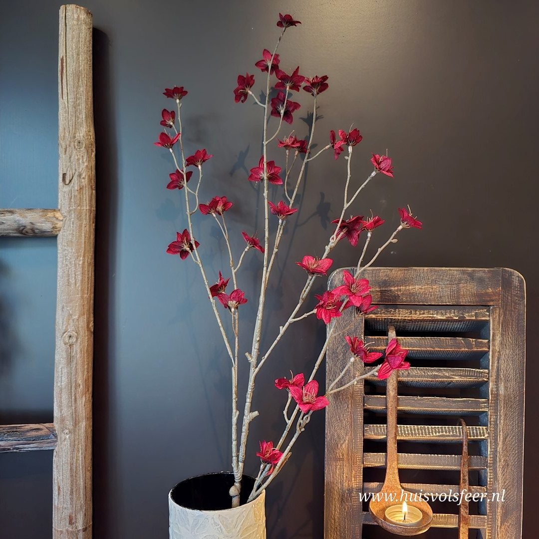 Cornus Bordeaux- Zijdetak. 110 cm || Brynxz. - Afbeelding 7