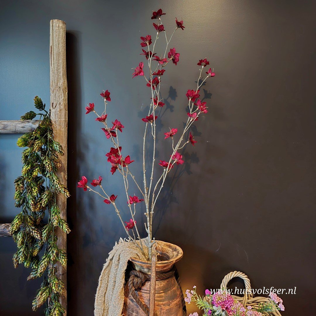 Cornus Bordeaux- Zijdetak. 110 cm || Brynxz. - Afbeelding 2
