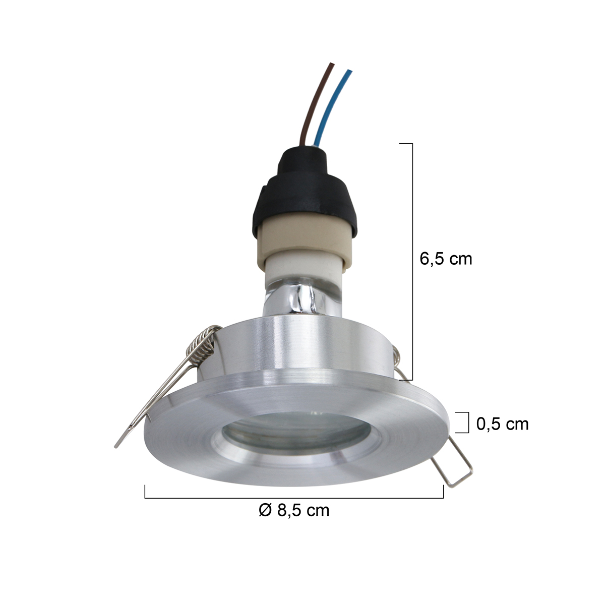 Industriële spot Pelite spot staal ø 8,5 cm - Afbeelding 7