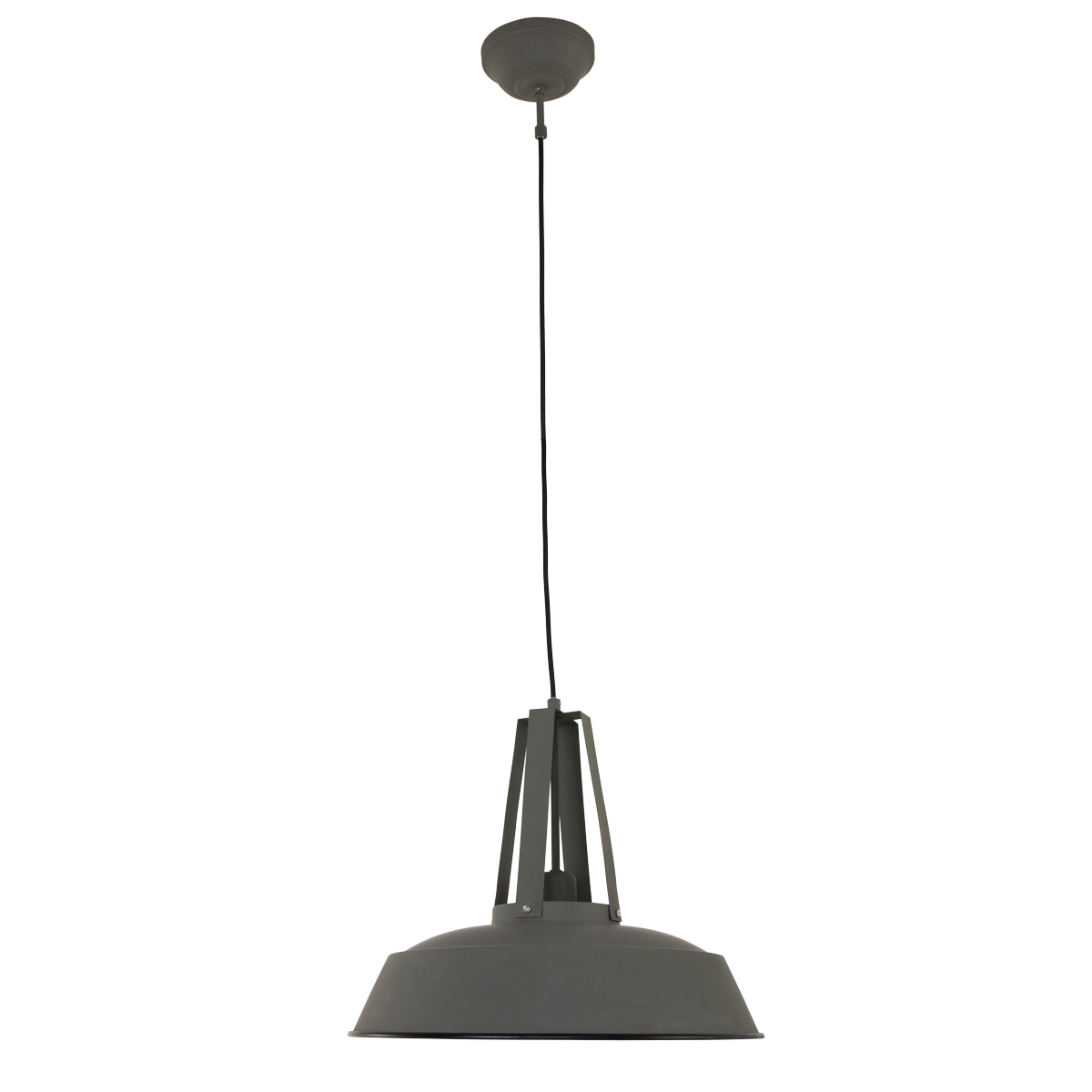 Industriële hanglamp Eden grijs ø 42 cm - Afbeelding 3