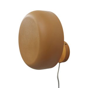 Industriële wandlamp Porto oranje ø 25 cm